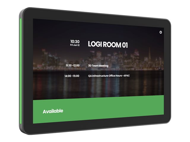 Logitech Tap Scheduler Purpose-Built Scheduling Panel for Meeting Rooms Grafito